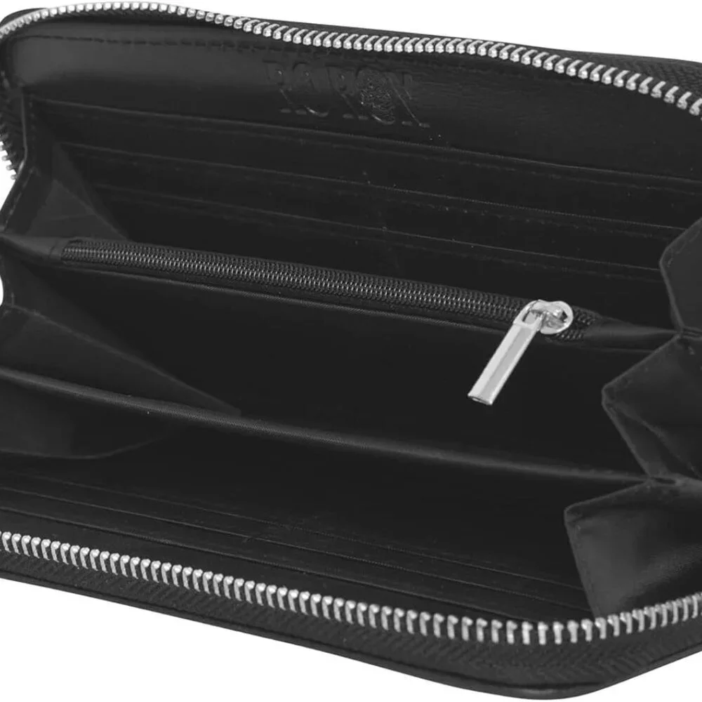 Selene Wallet Faux Leather Moon Phase Goddess Witchcraft Purse Women